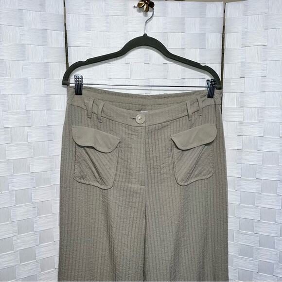 Soft Surroundings Boho Beachy Wide Leg Pants Size Medium Soft Rayon Nylon Blend - Picture 11 of 11